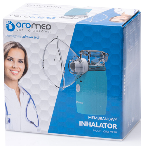 Nebulizatorul portabil cu ultrasunete, model ORO-MESH, este un dispozitiv medical mic, ușor de transportat, silențios și cu membrană.